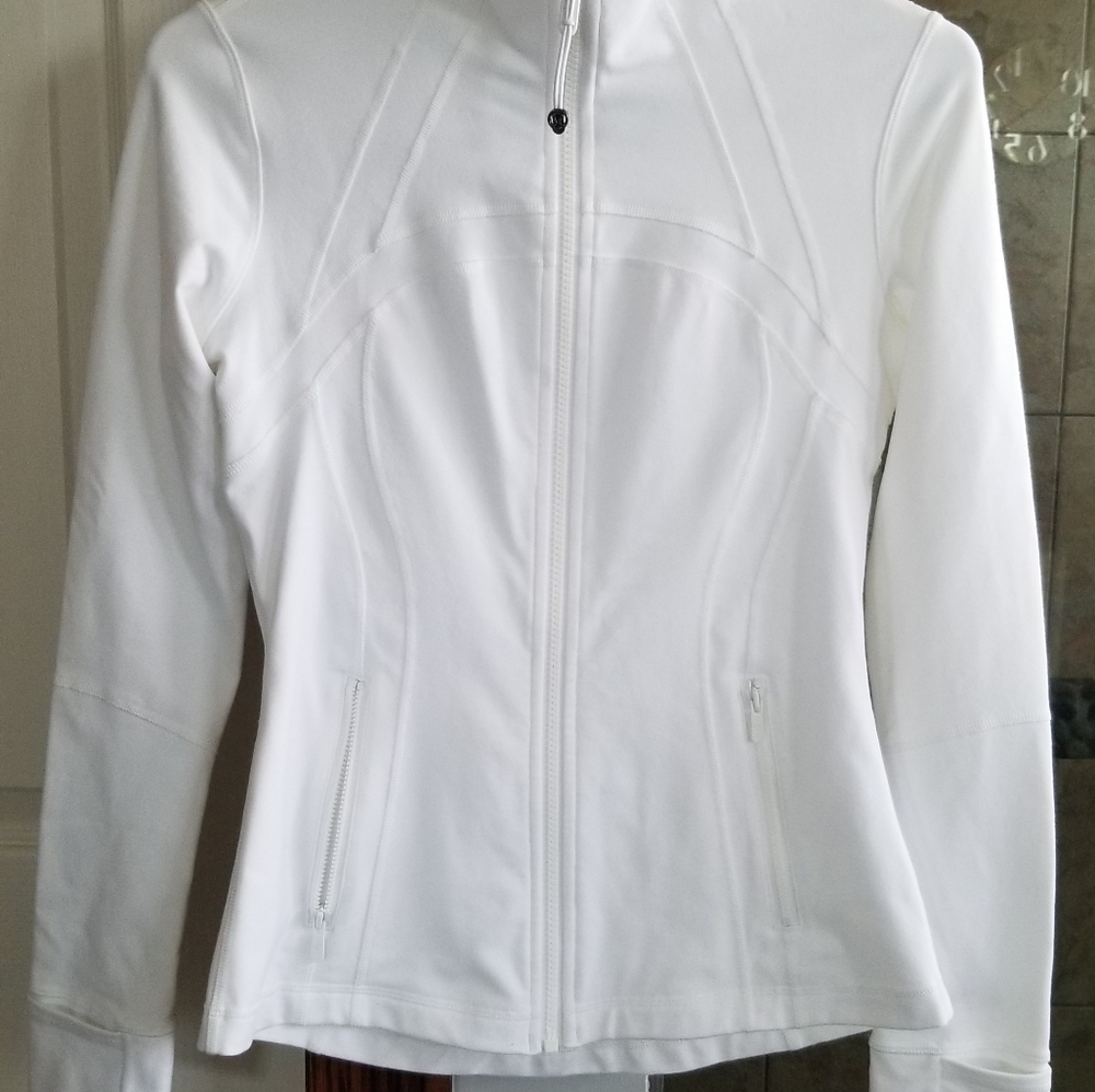 Lululemon white define jacket